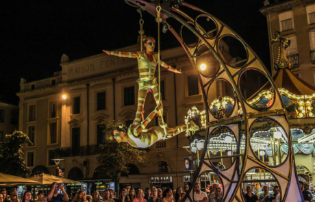 Spectacle Electrik Cosmik, Labo M Arts / © Office de tourisme de Perpignan