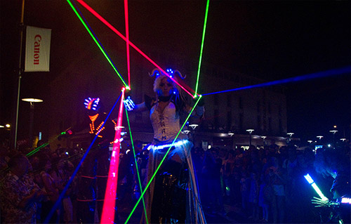 Electrik Cosmik, spectacle déambulatoire - Labo M Art