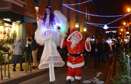 La magie de Noël, spectacle déambulatoire, Labo M Arts / © DR