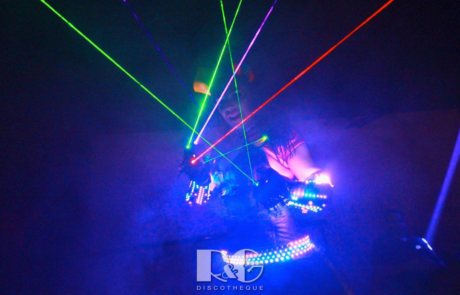 Show laser futuriste, Labo M Arts / © R&G Discothèque