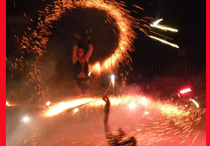 Spectacle de feu et de pyrotechnie, Labo M Arts / © DR