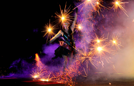 Spectacle de feu et de pyrotechnie, Labo M Arts / © DR