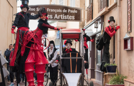 Baroque Circus, spectacle déambulatoire, Labo M Arts / © Akphoto