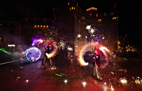 Spectacle de feu- Pyrotechnie- Les Jeudis de Perpignan @DR