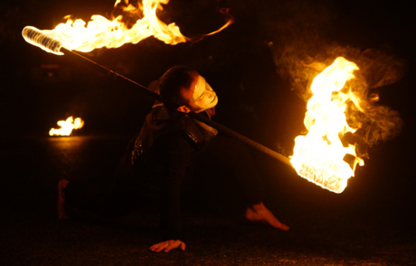 Jongleur de feu- Staff- Labo M Arts @DR